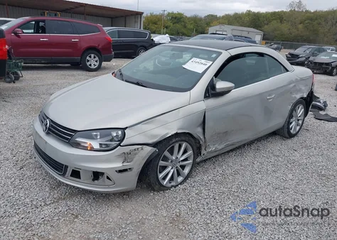 2012 Volkswagen Eos Komfort from USA, damaged, VIN WVWBW7AH7CV001819